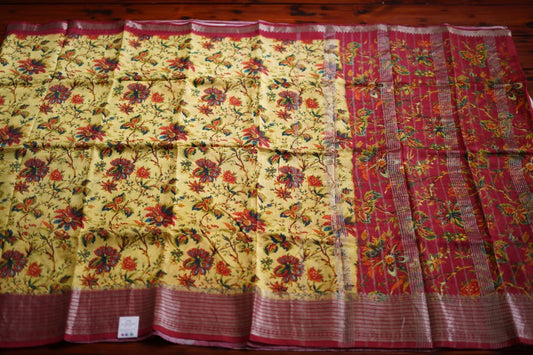 Mangalgiri Silk Cotton Saree PC9197