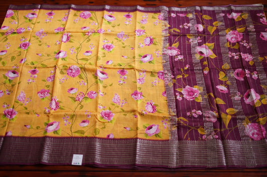 Mangalgiri Silk Cotton Saree PC9196