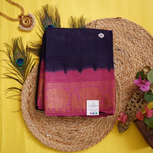 Sungadi handloom Cotton Saree With Jari Border PC9284
