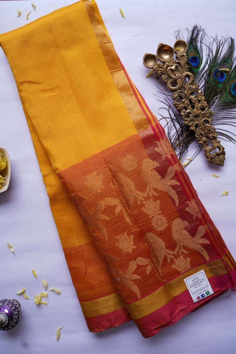 Mangalgiri Silk Cotton Saree PC4982 freeshipping - Parijat Collections
