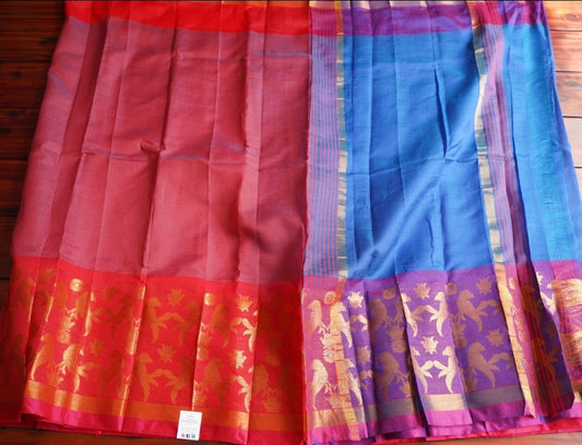 Mangalgiri Silk Cotton Saree  PC4987 freeshipping - Parijat Collections