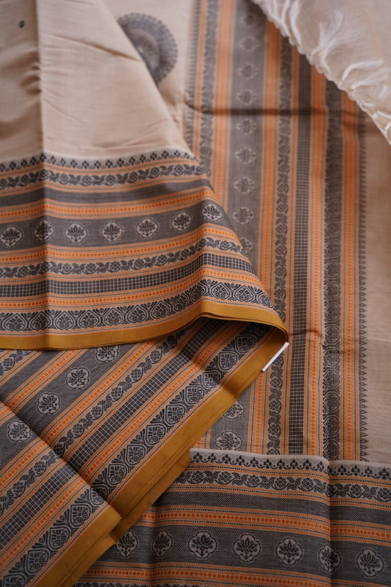 Kanchi handloom Cotton saree PC7909