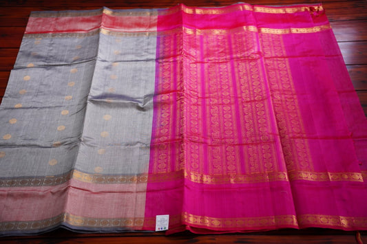 Kanchi Handloom Silk Cotton Saree PC8066