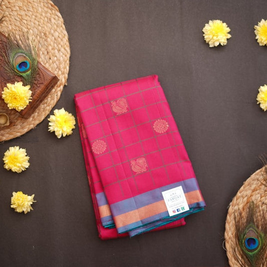 Pure Kanchi Silk Saree PC9399