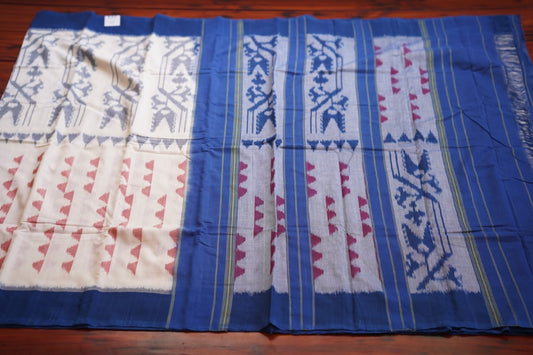 Ikat handloom Cotton Saree PC9374