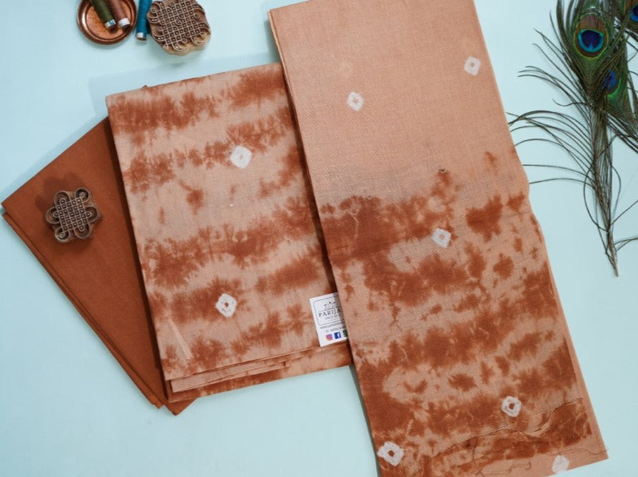 Wax Batik Cotton Handloom Salwar Material PC6630