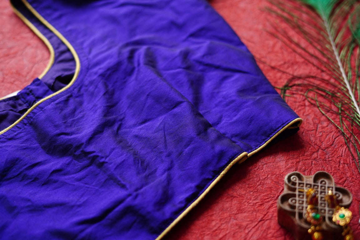 Readymade handloom silk cotton Blouse PC5270 freeshipping - Parijat Collections