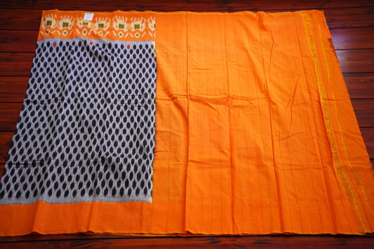 Ikat handloom Cotton Saree PC8148