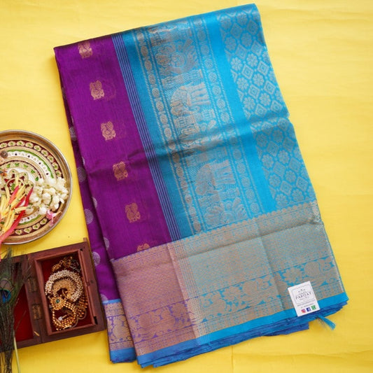 Kanchi Handloom Silk Cotton Saree PC8164