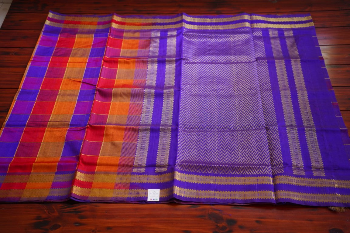 Kanchi Handloom Silk Cotton Saree PC8197