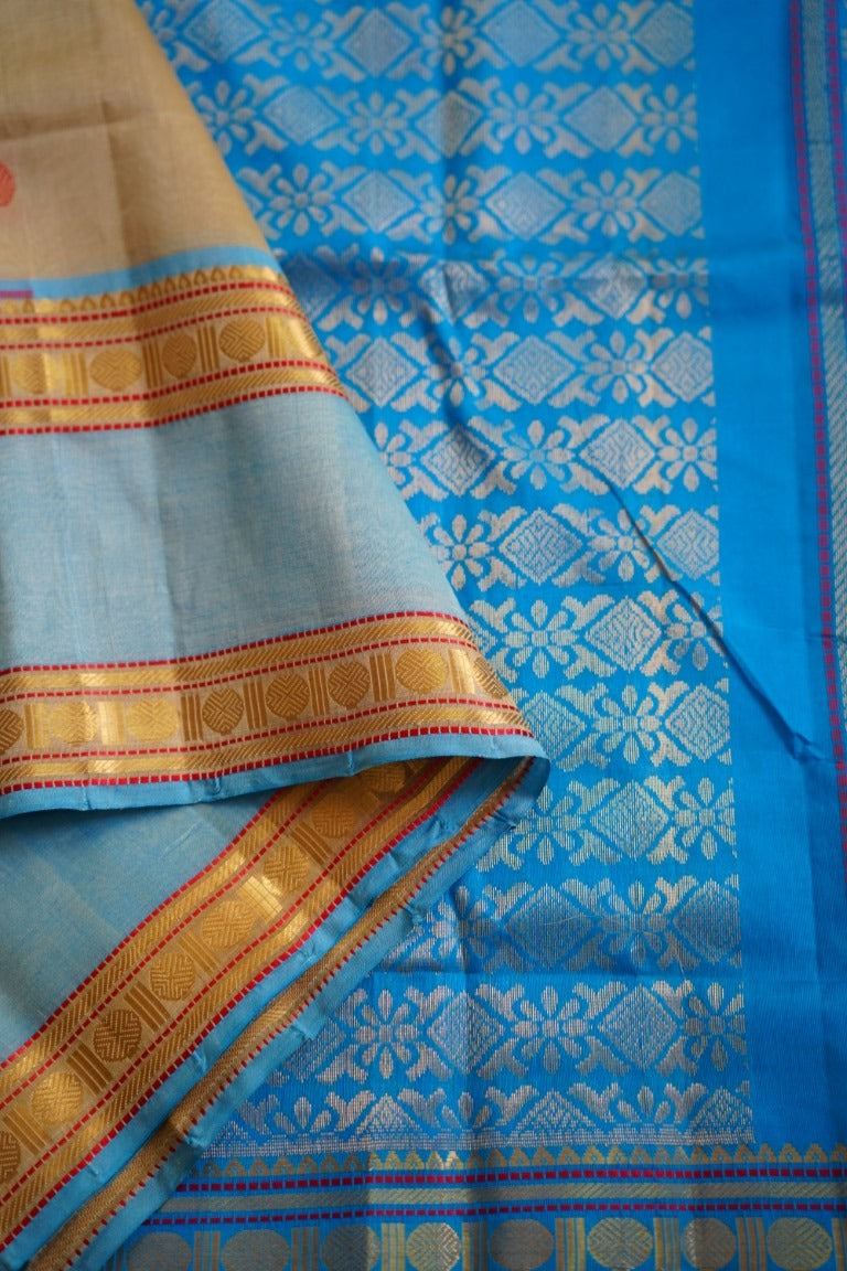Kanchi Handloom Silk Cotton Saree PC8205
