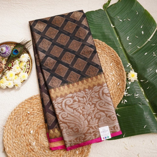 Banarasi Muslin Silk Saree  PC8479