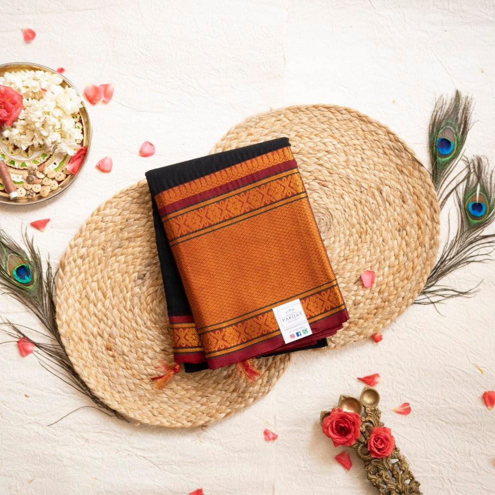 Narayanapet handloom Cotton Saree with Jari border PC9822