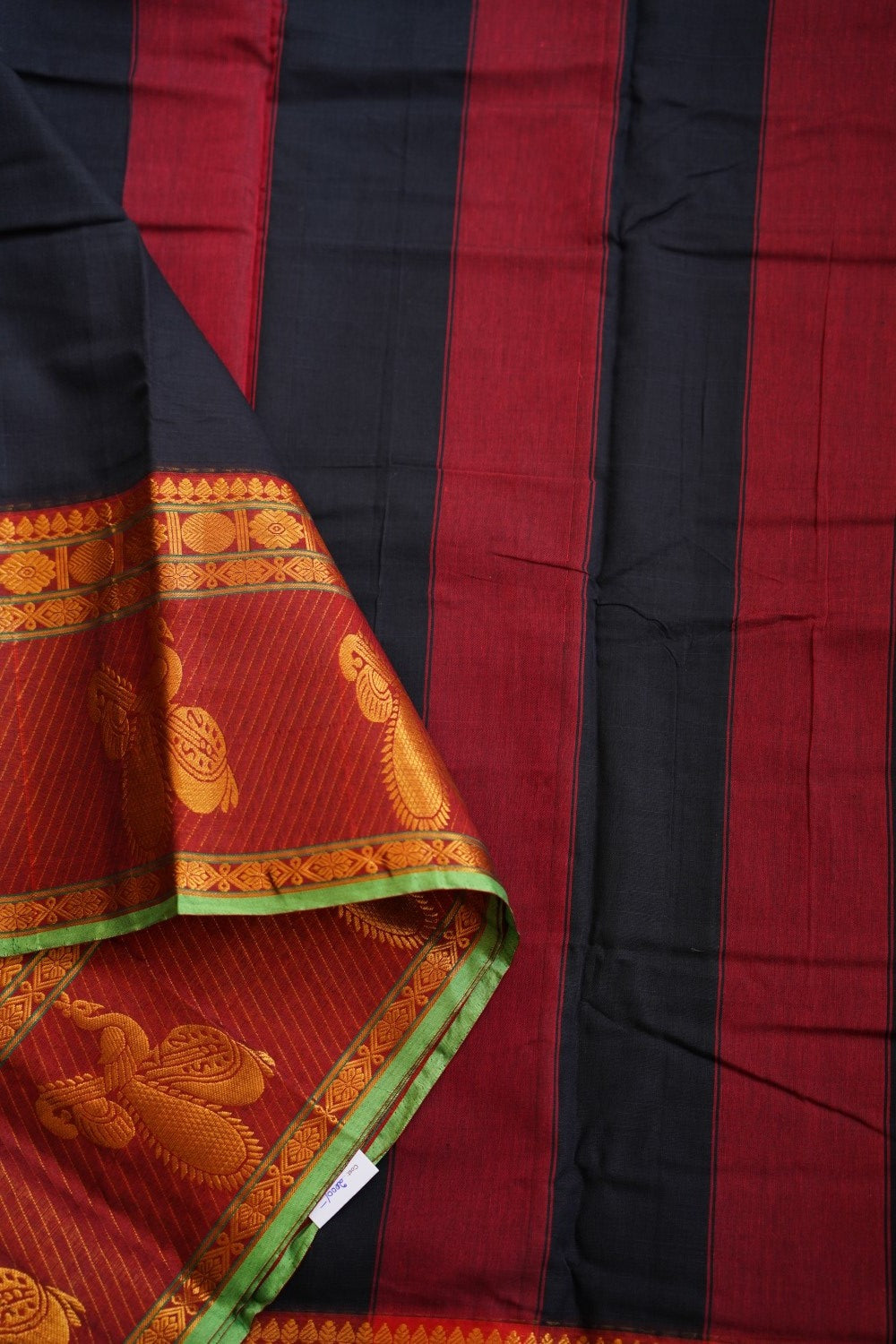 Narayanapet handloom Cotton Saree with Jari border PC9830