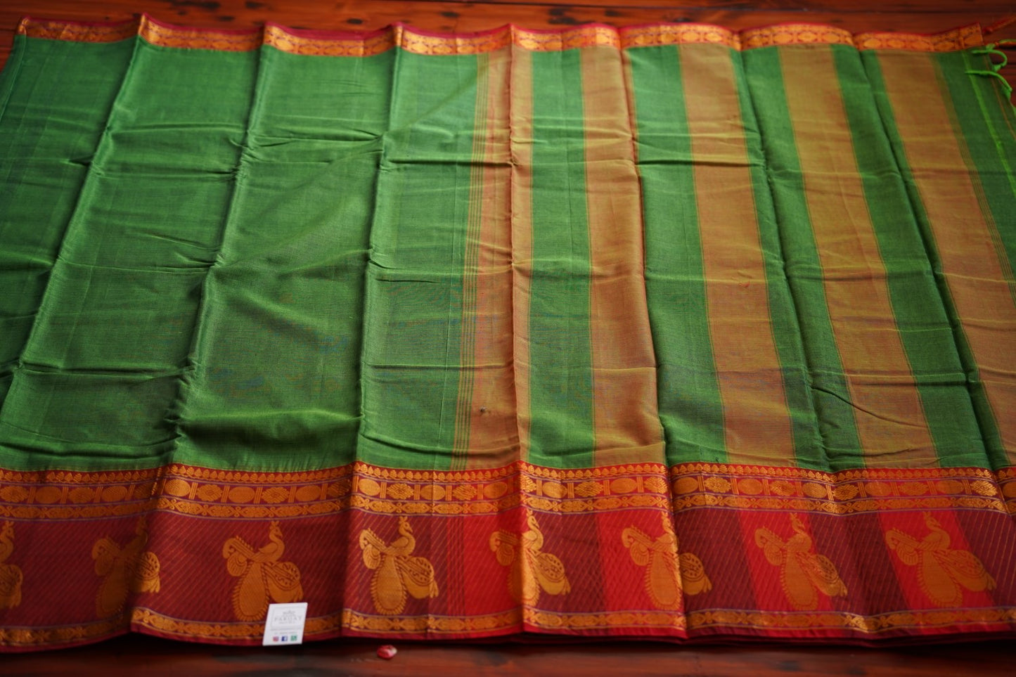 Narayanapet handloom Cotton Saree with Jari border PC9831
