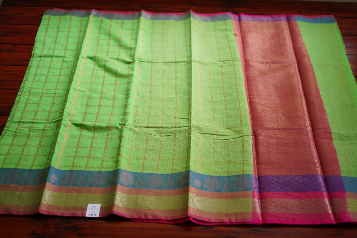 Banarasi Muslin Silk Saree  PC8537