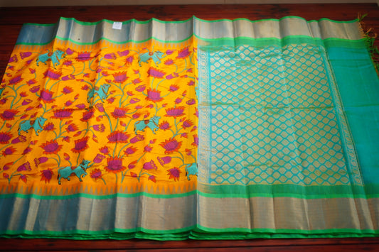 Digital Printed Kanchi silk cotton saree PC9577