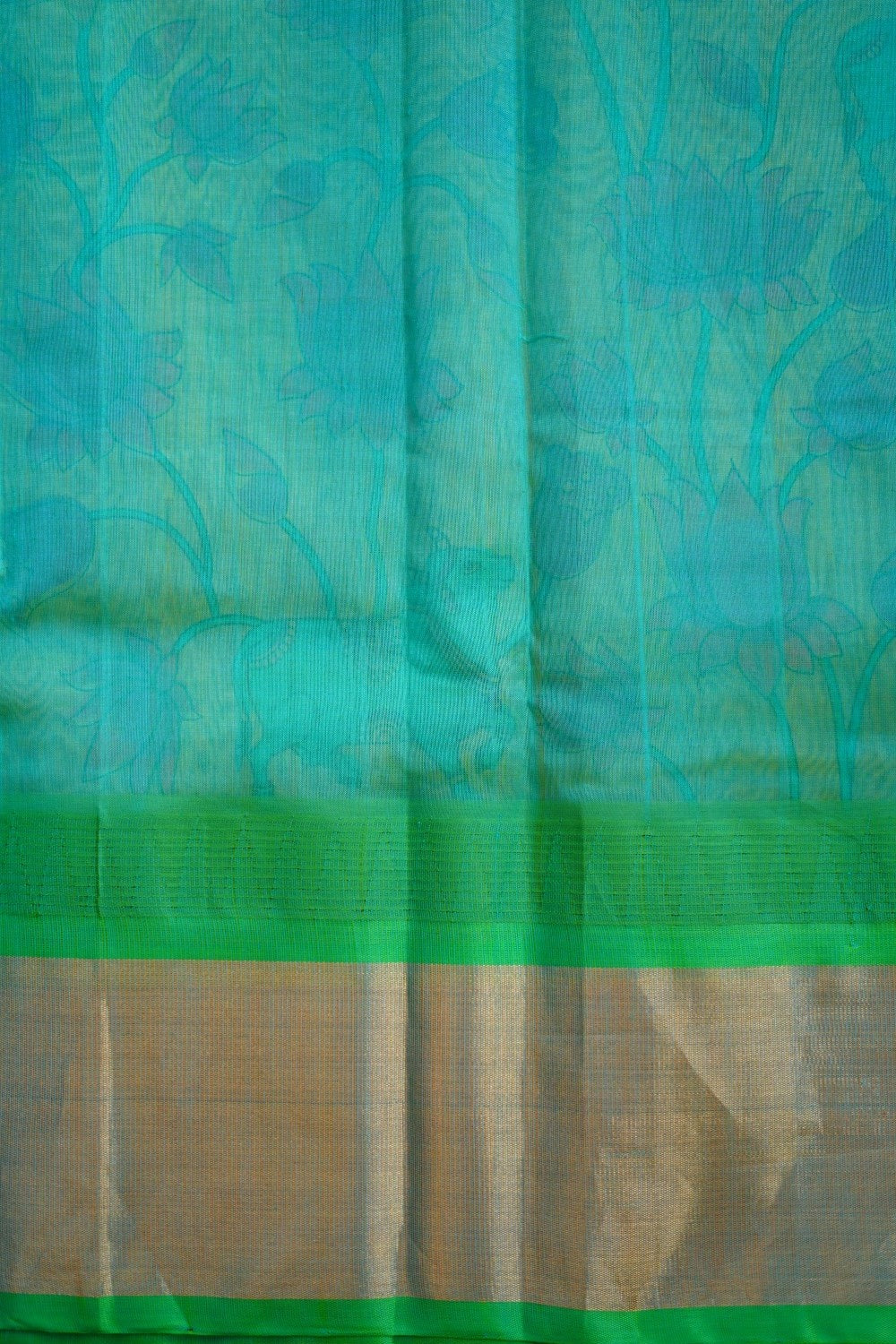 Digital Printed Kanchi silk cotton saree PC9577