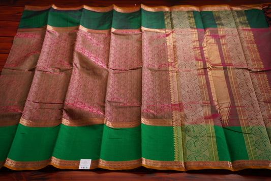 Vanasingaram Kanchi Silk Cotton Saree PC8670