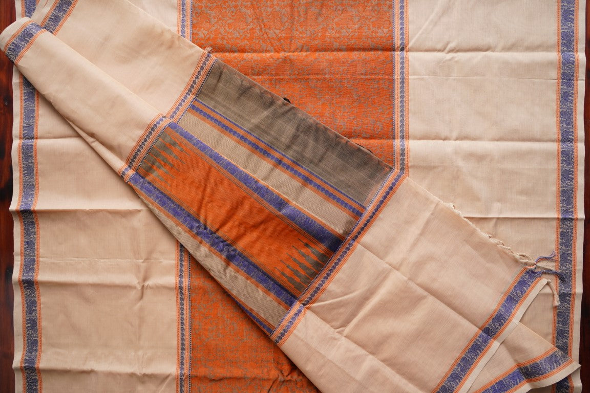 Vanasingaram Handloom Kanchi Silk Cotton Saree PC2880 freeshipping - Parijat Collections