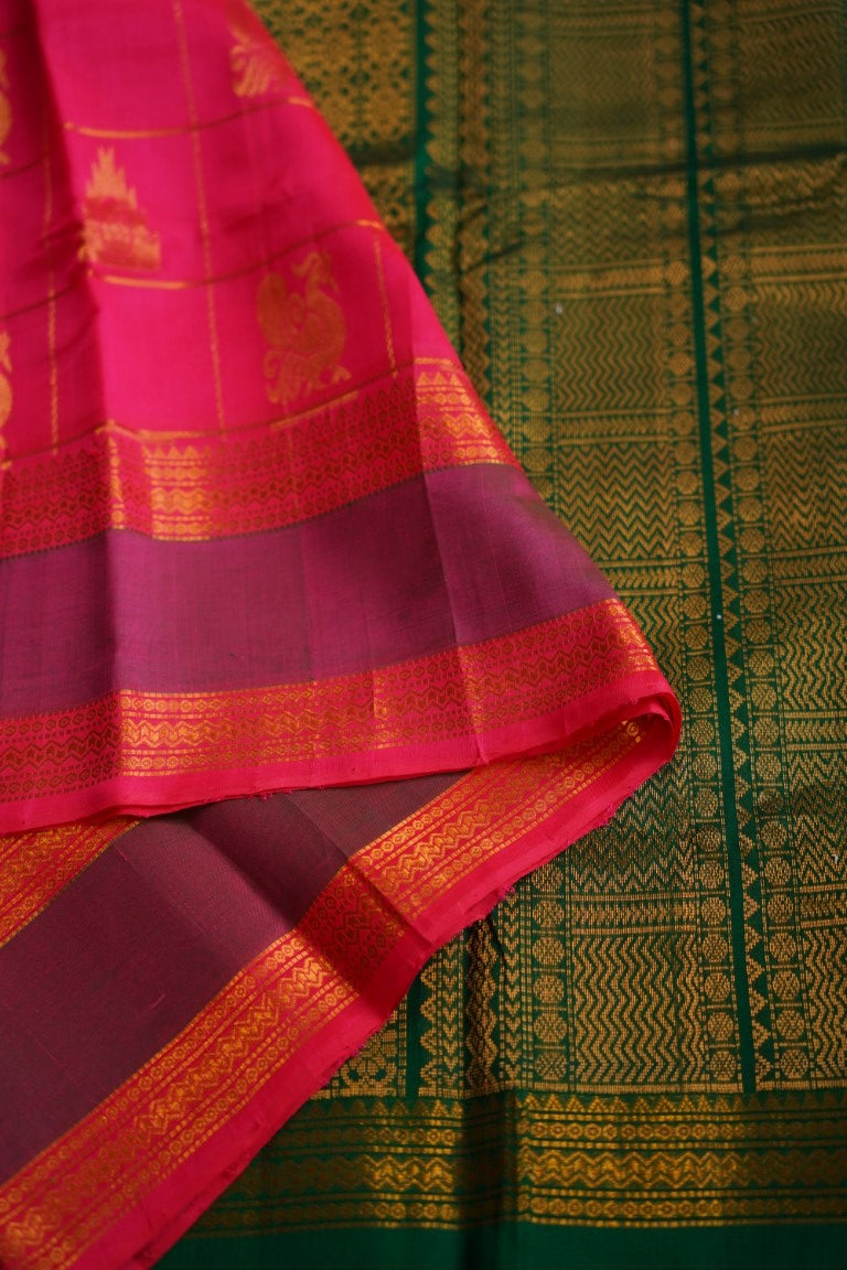 Kanchi Handloom Silk Cotton Saree PC8782