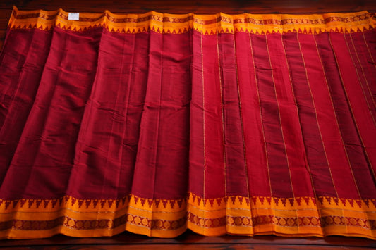 Narayanapet handloom Cotton Saree With Jari Border PC8733